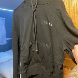 BLACK AMIRI HOODIE